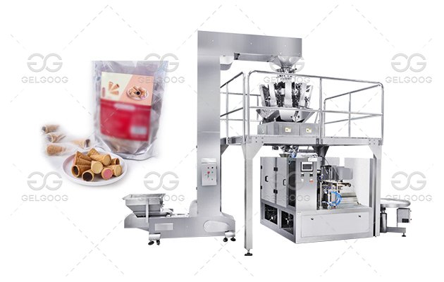 SUS Automatic Ice Cream Cone Packing Machine Price