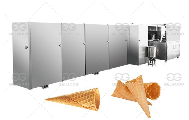 Industrial Waffle Cone Manufacturing Machine Price