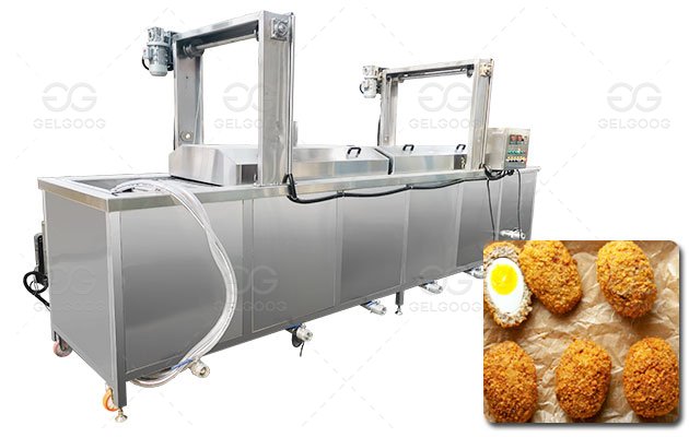 Crispy Scotch Egg Frying Machine