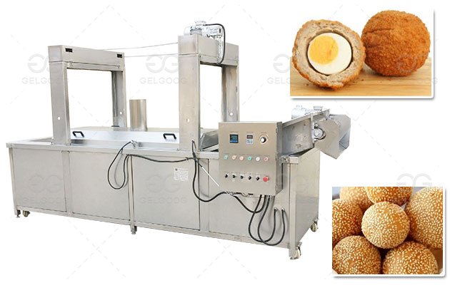 Automatic Scotch Egg Fryer Machine