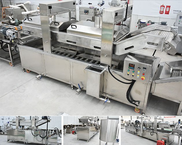 Pork Rinds Fryer Machine For Sale in Bulgaria