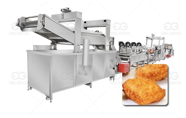 Chicken Deep Fryer Machine - Chicken Nuggets Frying Equipment