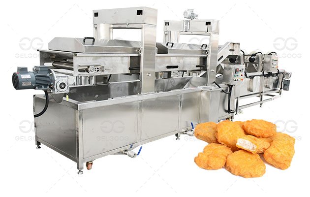 Chicken Deep Fryer Machine - Chicken Nuggets Frying Equipment