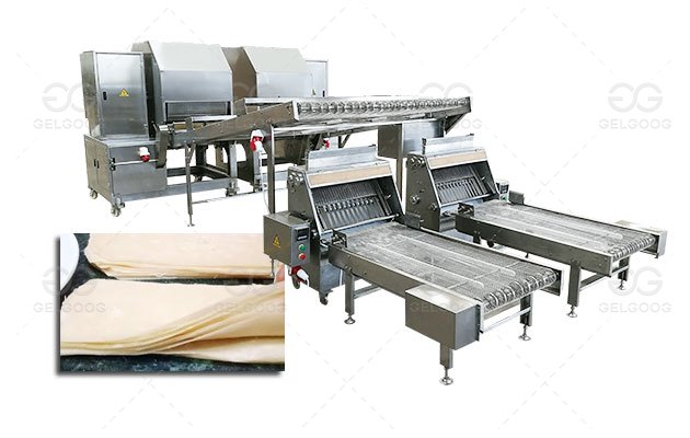 Egg Roll Wrapper Making Machine Supplier