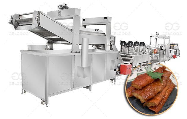 Frying Line for Pork Intestine