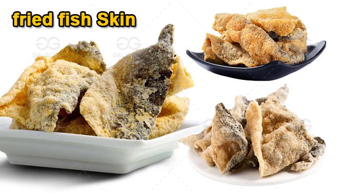 Fish Skin Frying Machine for Business