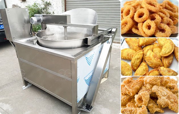 Crispy Calamari Rings Frying Machine Price
