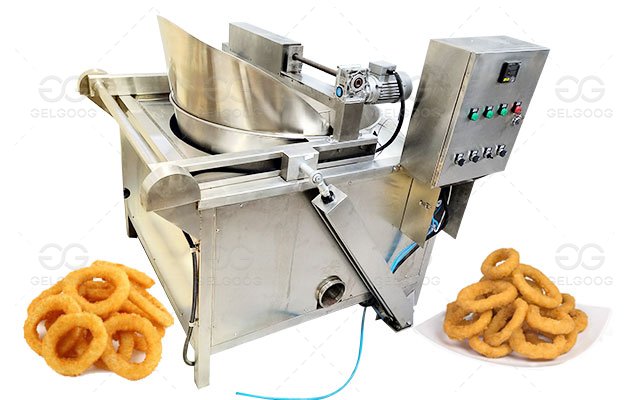 Calamari Rings Fryer Machine