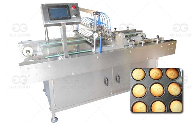 Automatic Oil Spraying Machine for Cakes