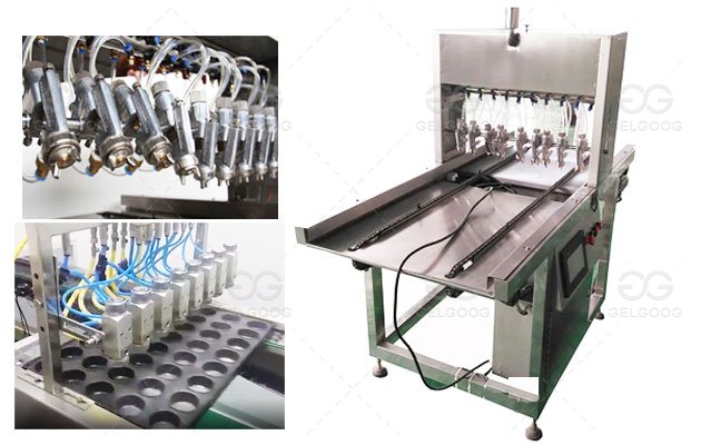 Automatic Spraying Machine for Cake