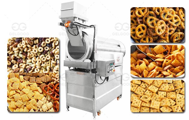 Seasoning Machine for Bread Pieces