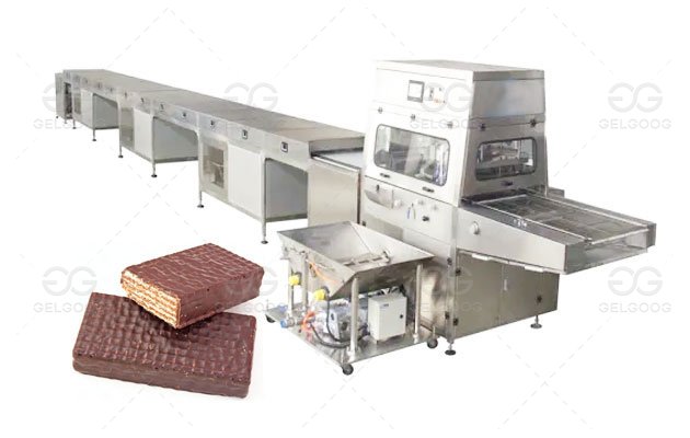 Biscuit Chocolate Coating Machine For Sale