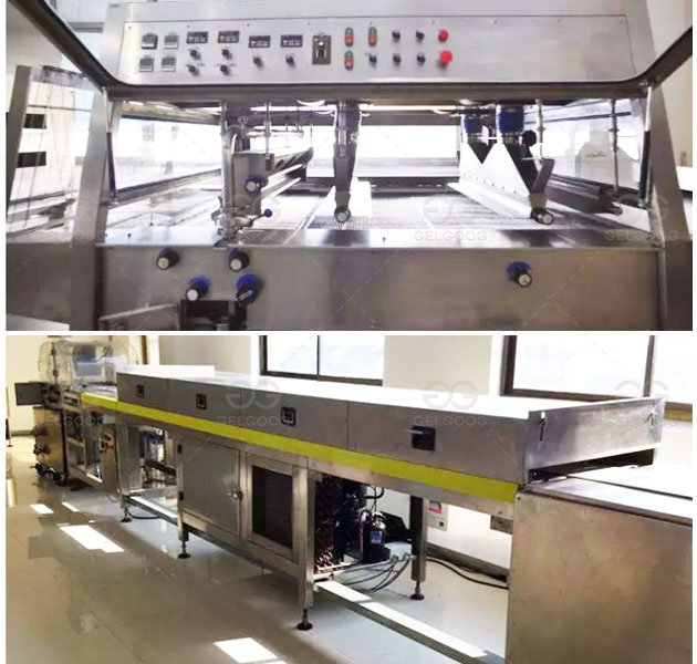 Wafer Chocolate Enrobing Machine Industrial