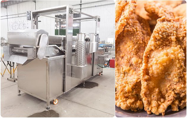 Chicken Skin Fryer Machine