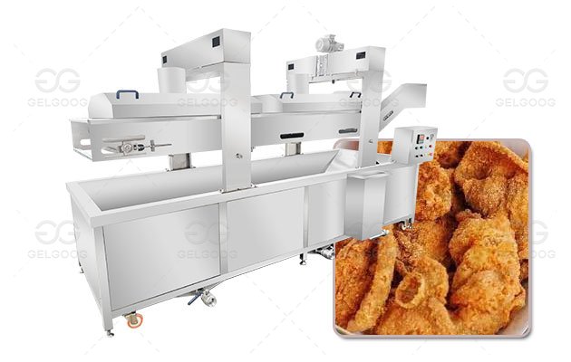 Chicken Nugget Frying Machine