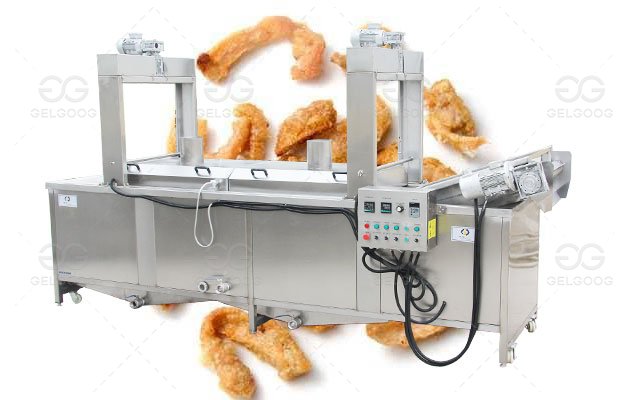 Automatic Chicken Skin Frying Machine