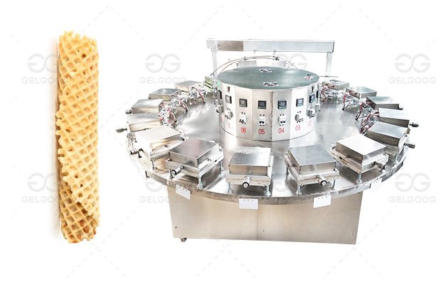 Wafer Rolls Machine