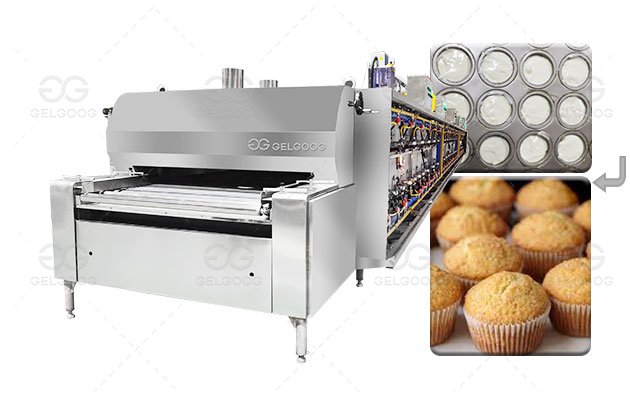 Muffin Cake Baking Machine