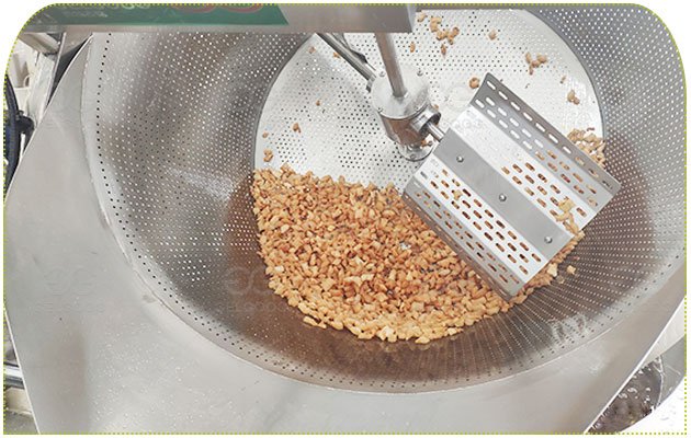 200kg/h Electric Bread Slice Frying Machine for Commercial