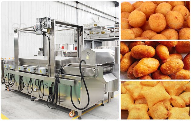 Automatic Bubble Potato Chips Frying Machine