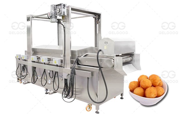 Pommes Dauphine Frying Machine