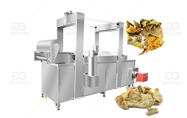 Fish Skin Chips Fryer Machine