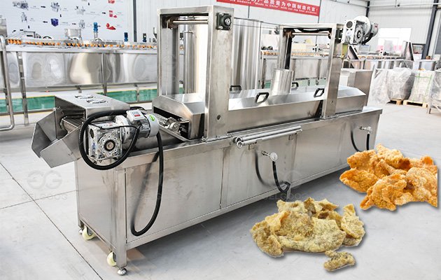 Fish Skin Chips Fryer Machine