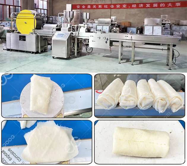 Automatic Spring Roll Making Machine