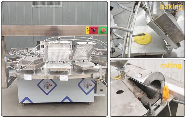 Rolled Sugar Cone Machine For Sale