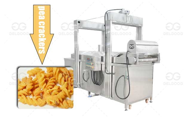 Frying Machine for Pea Crackers