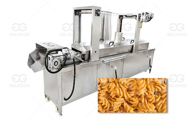 Pea Cracker Frying Machine