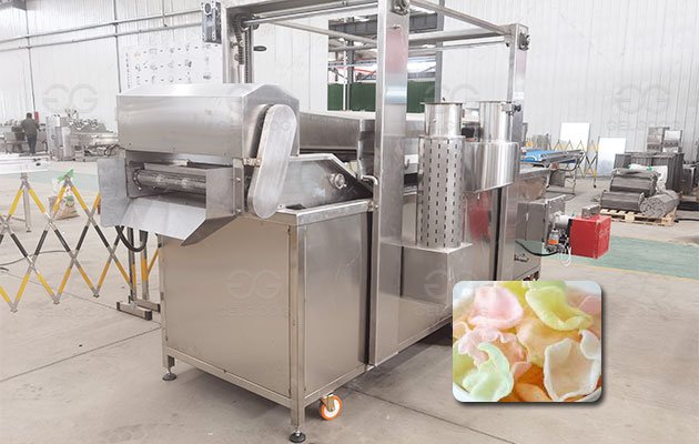 Prawn Cracker Fryer Machine