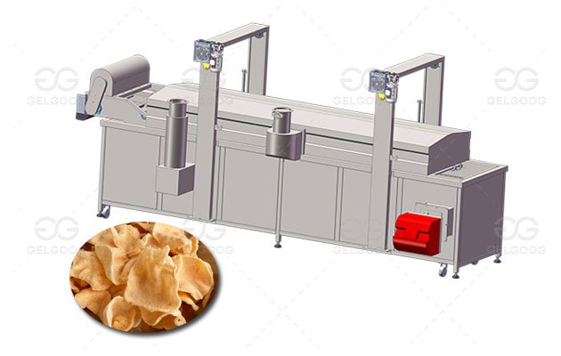 Prawn Cracker Frying Machine