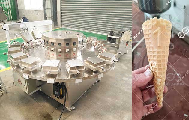 Waffle Cone Maker Machine