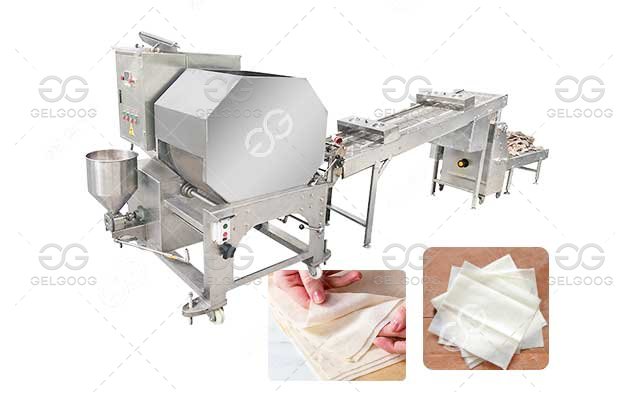 Filo Dough Making Machine