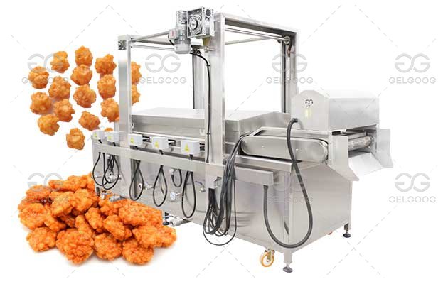 Fried Rice Cracker Machine