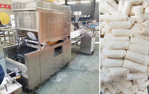 Spring Roll Production Line Order