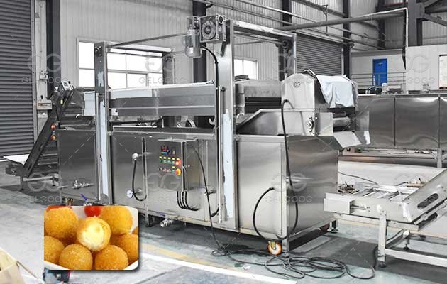 Frying Machine for Yuca Bites