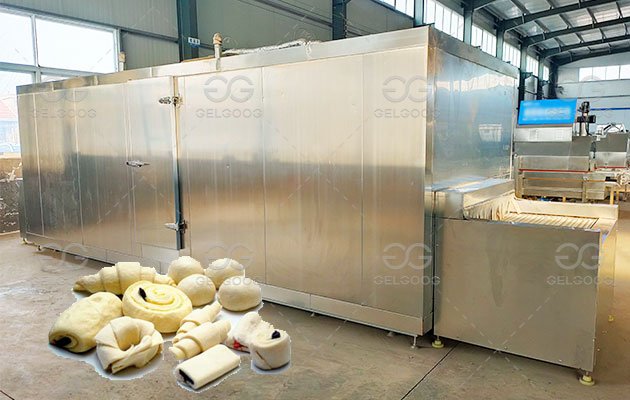 Freezer Machine for Frozen Bakery Product