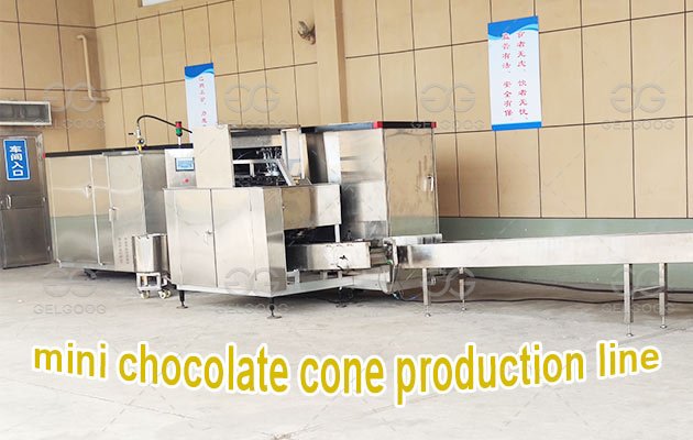 Mini Chocolate Cone Production Line Manufacturer