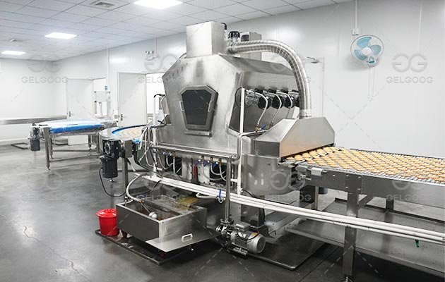 Oil Spraying Machine for Biscuits