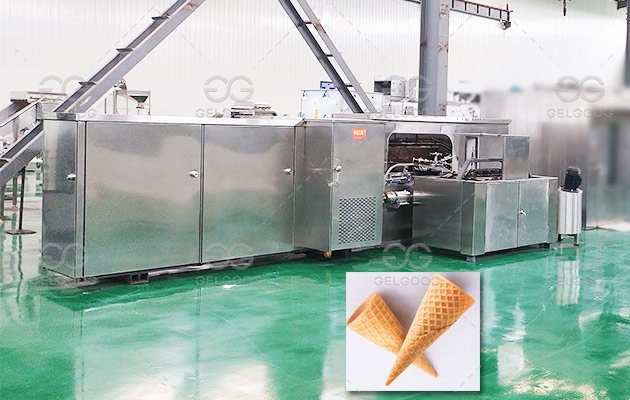 Waffle Cone Manufacturing Machine For Sale